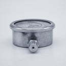304 Stainless Steel bodied Male NPT Pressure gauge. Zero to 30 psi gauge. Photo Credit: TCfittings.com