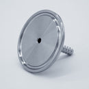 1.5-inch Tri-Clamp x 1/4-inch Hose Barb adapter. Bottom View. Photo Credit: TCfittings.com