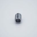 304 Stainless Steel 1/4-inch Male NPT Close Nipple. Angled View. Photo credit: TCfittings.com.