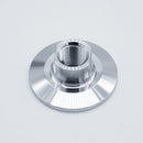 1.5-inch Tri-Clamp x 3/8-inch Female NPT adapter. Main View - angled to show NPT threads. Photo Credit: TCfittings.com