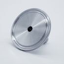 1.5-inch Tri-Clamp x 3/8-inch Hose Barb adapter. Bottom View. Photo Credit: TCfittings.com