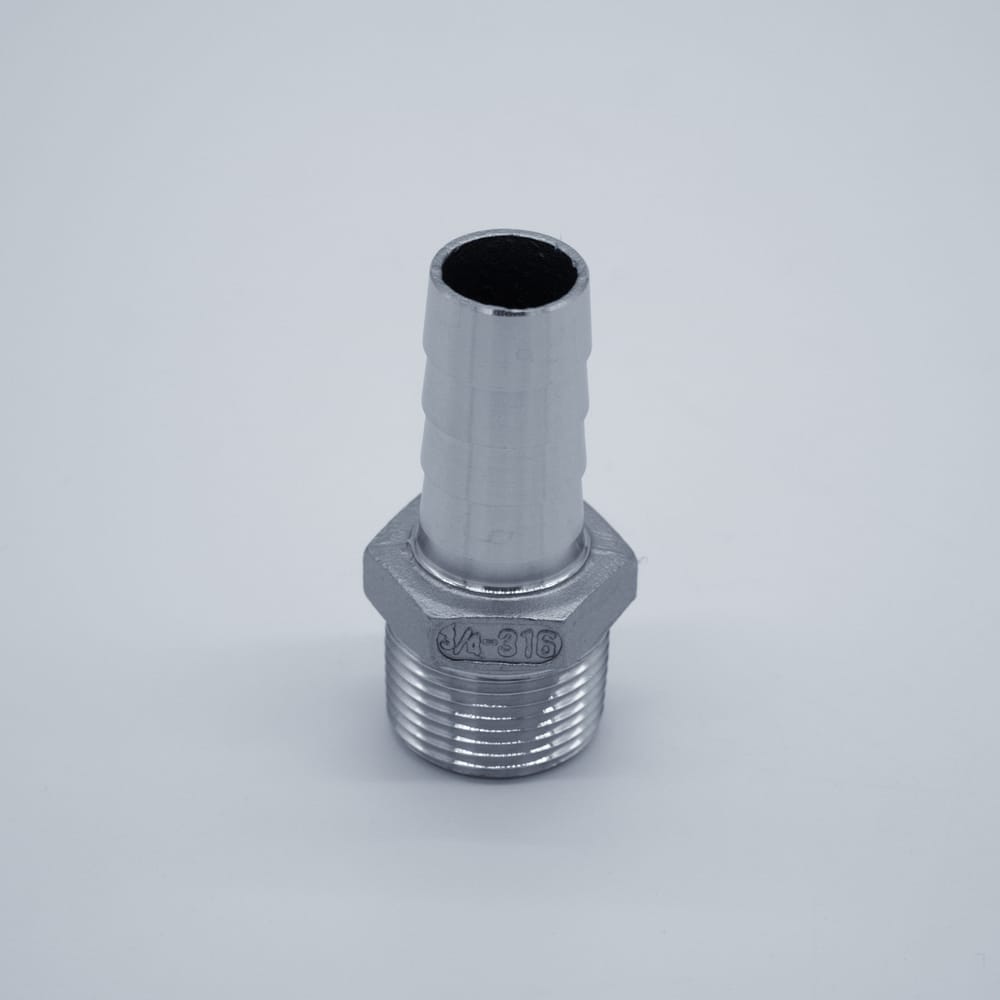 thumbnail image 2 of U.S. Solid 3/4" Hose Barb Brass Fitting - NPT 3/4 Male Thread, 1-Piece 2 of 14